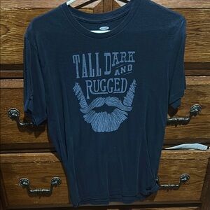 Old Navy Dark Gray Graphic Tee